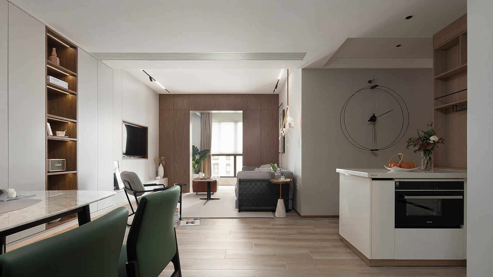 丰城装修公司出品北欧三居室，这样的小家超级舒适惬意！